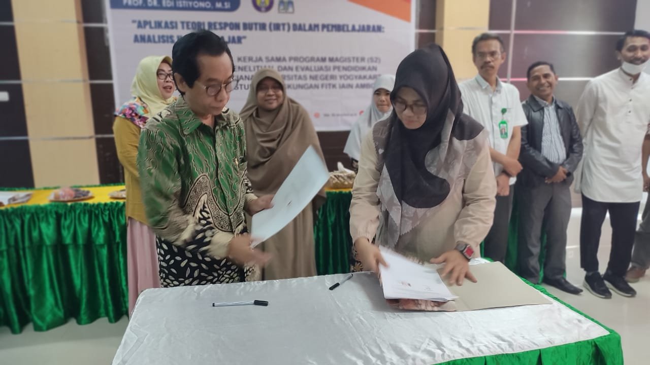 MOU dengan program pasca sarjana Universitas Negeri Yogjakarta